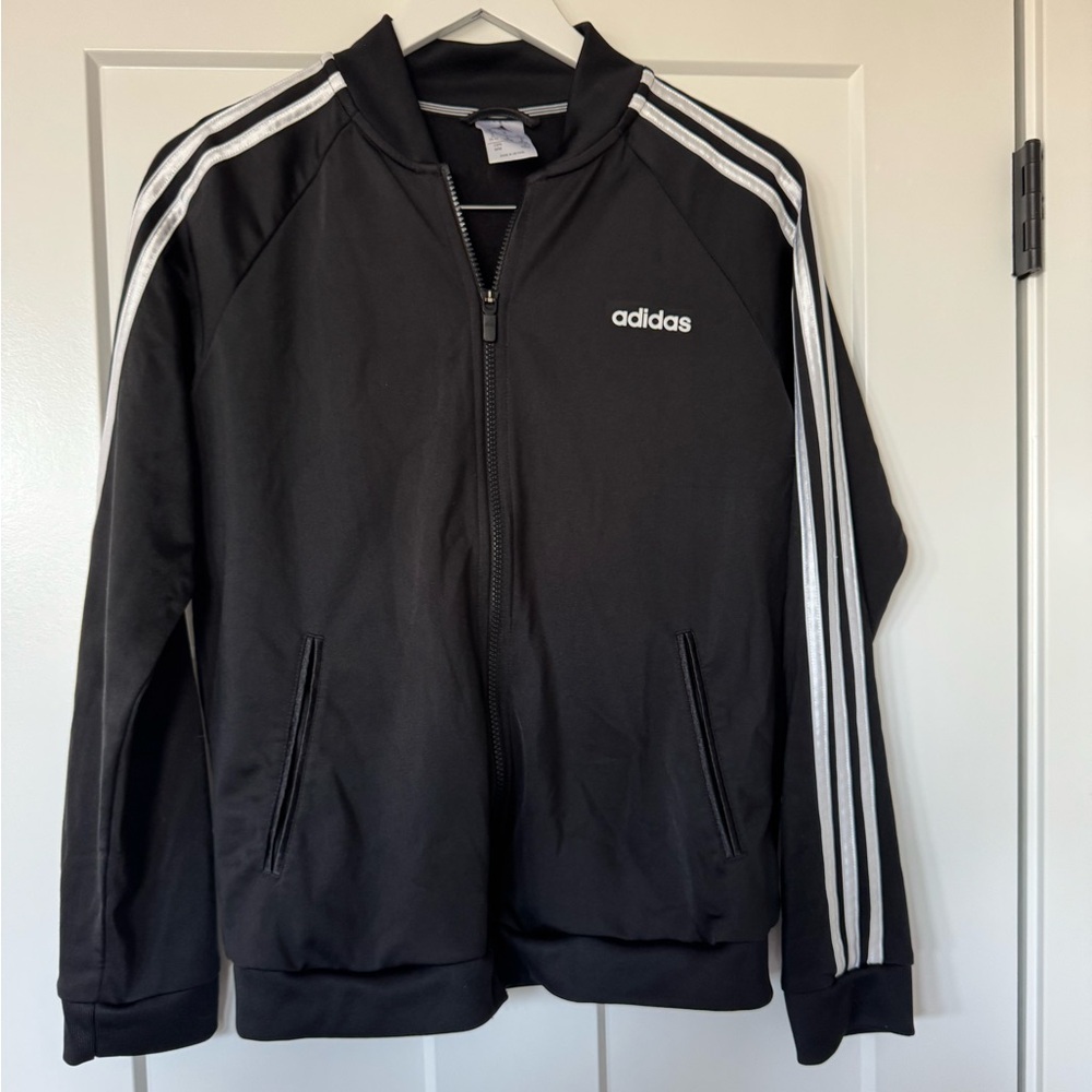 Adidas Black and White light jacket